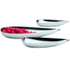 Tapasschaaltje BLOB, set van 3 stuks, zilver, Philippi
