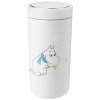 Schoolbeker TO GO CLICK MOOMIN 400 ml, wit, Stelton