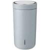 Reisbeker TO GO CLICK 200 ml, zachte wolkkleur, Stelton