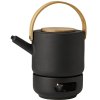 Theelichthouder THEO 15 cm, zwart, Stelton