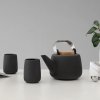 Theepot NICOLA 1,2 l, zwart, Viva Scandinavia