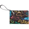 Tasje TOILETPAPER SNAKES 28 x 20 cm, zwart, Seletti