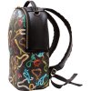 Rugzak TOILETPAPER SNAKES 43 cm, zwart, Seletti
