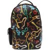 Rugzak TOILETPAPER SNAKES 43 cm, zwart, Seletti