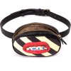 Heuptas TOILETPAPER STRIPES SHIT 19 x 12 cm, zwart, Seletti