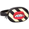 Heuptas TOILETPAPER STRIPES SHIT 19 x 12 cm, zwart, Seletti
