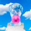 Tafellamp WONDER CLOUD 40,5 cm, blauw, Seletti