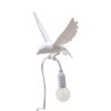 Bureaulamp SPARROW LANDING 100 cm, wit, Seletti