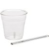 Espressoglas met roerstaafje ESTETICO QUOTIDIANO, set van 6 stuks, Seletti