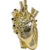 Vaas LOVE IN BLOOM 60 cm, wandmontage, goudkleurig, Seletti