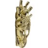 Vaas LOVE IN BLOOM 60 cm, wandmontage, goudkleurig, Seletti