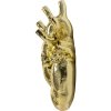 Vaas LOVE IN BLOOM 60 cm, wandmontage, goudkleurig, Seletti