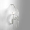 Wandlamp MONKEY HANGING RIGHT HAND 65 cm, wit, Seletti