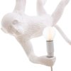 Hanglamp MONKEY SWING 59 cm, wit, Seletti