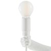 Hanglamp MONKEY WITH ROPE 76,5 cm, wit, Seletti