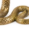 Decoratieve slang WUNDERKAMMER SNAKE 26 cm, zilver, aluminium, Seletti