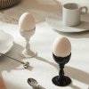 Eierdop met lepel DRESSED, 16 cm, wit, Alessi
