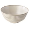 Eetkom RIDGED ALABASTER 550 ml, 16 cm, MIJ