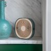 Tafelventilator FANTASTIC 20 cm, groen, Printworks