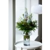 Vaas TUBE 25 cm, rookglas, Lyngby Glas
