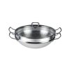 Wok NANJING 35 cm, met stoominzet en deksel, Fissler