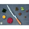 Fileermes OLIVE 20,5 cm, olijfhouten handvat, Forged