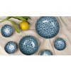 Eetkom BLUE DAISY 16,5 cm, 300 ml, MIJ