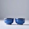 Sake-kopje 80 ml, blauw, MIJ