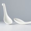 Japanse lepel 17,5 cm, wit, MIJ