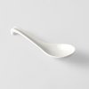 Japanse lepel 17,5 cm, wit, MIJ