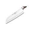 Santoku mes IKON 17 cm, met ovale groeven, Wüsthof