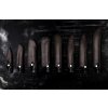 Messchede voor Forged slagersmes, leer, Forged