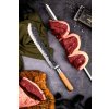 Slagersmes OLIVE 25,5 cm, olijfhouten handvat, Forged