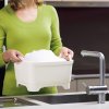 Afwasteil WASH & DRAIN, donkergrijs, Joseph Joseph