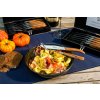 Steakvorkenset LAGUIOLE LUXURY, 6 stuks, olijfhouten handvat, Laguiole