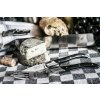 Steakvorkenset LAGUIOLE LUXURY, 6 stuks, zwart, ebbenhouten handvat, Laguiole