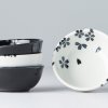 Sausschaaltje BLACK & WHITE SAKURA, set van 4 stuks, 100 ml, MIJ