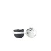 Sausschaaltje BLACK & WHITE SAKURA, set van 4 stuks, 100 ml, MIJ