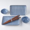 Sushiset GEOMETRIC FLOWERS, 6-delig, MIJ