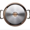 Pan PRIMA MATERA 24 cm, 7,5 l, voor inductie, koper, de Buyer