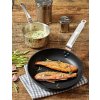 Sauspan MILADY 14 cm, gepolijst roestvrij staal, de Buyer