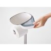 Vrijstaande wc-rolhouder met toiletborstel EASYSTORE, wit, Joseph Joseph
