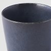 Theekopje zonder oor BLUE & BLACK 190 ml, MIJ