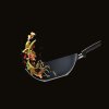 Wok DIAMOND LITE 32 cm, afneembare steel, titanium, WOLL