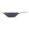 Wok DIAMOND LITE PRO 34 cm, voor inductie, roestvrijstalen steel, titanium, WOLL