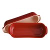 Broodvorm 39 cm, bordeauxrood, keramiek, Emile Henry