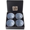Eetkom (set) STARBURST 200 ml,  4 stuks, keramiek, MIJ