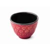 Theepot met theekopjes (set) SHANGHAI, 3-delig, 600 ml, rood, Bredemeijer
