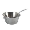 Vergiet 28 cm, met handvat, roestvrij staal, de Buyer