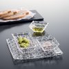 Tapasbord (set) BOSSA NOVA 21 x 21 cm, 2 stuks, Nachtmann